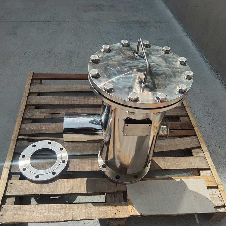 華豫供應異形不銹鋼籃式過濾器SBL-16 衛(wèi)生級應用