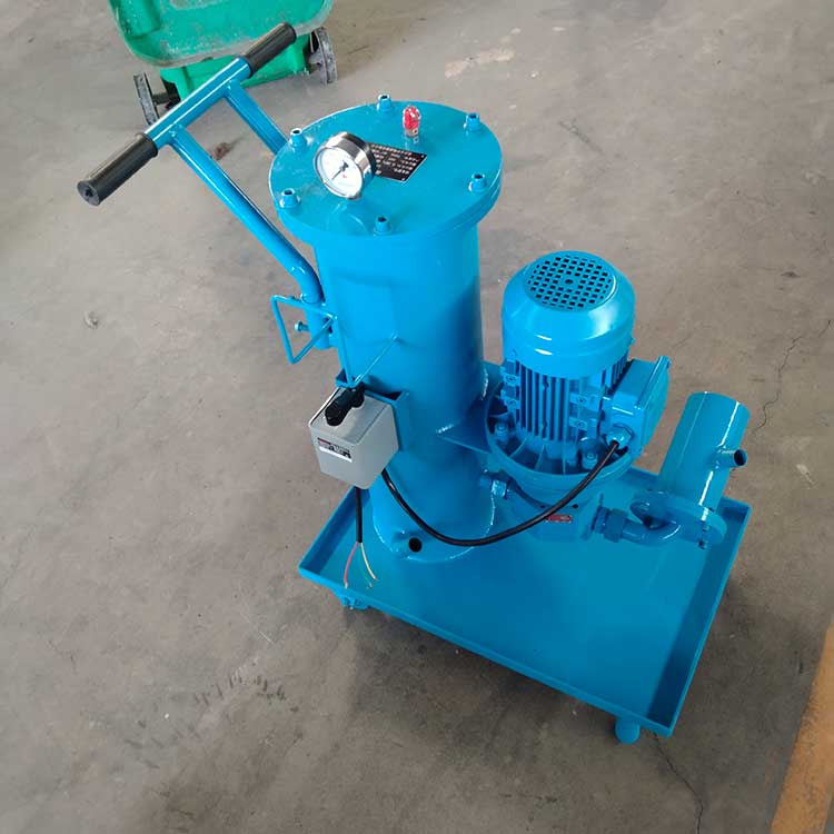 華豫生產(chǎn)供應(yīng)可移動(dòng)式油液過(guò)濾LUC-40×10濾油機(jī)