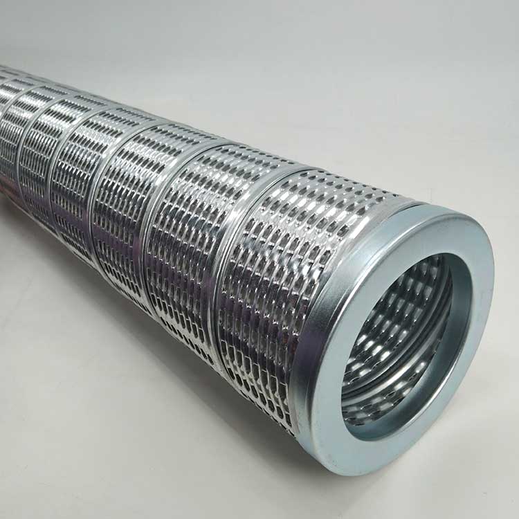 華豫供應(yīng)114*80*914魚鱗式不銹鋼骨架5μm精度天然氣分離濾芯